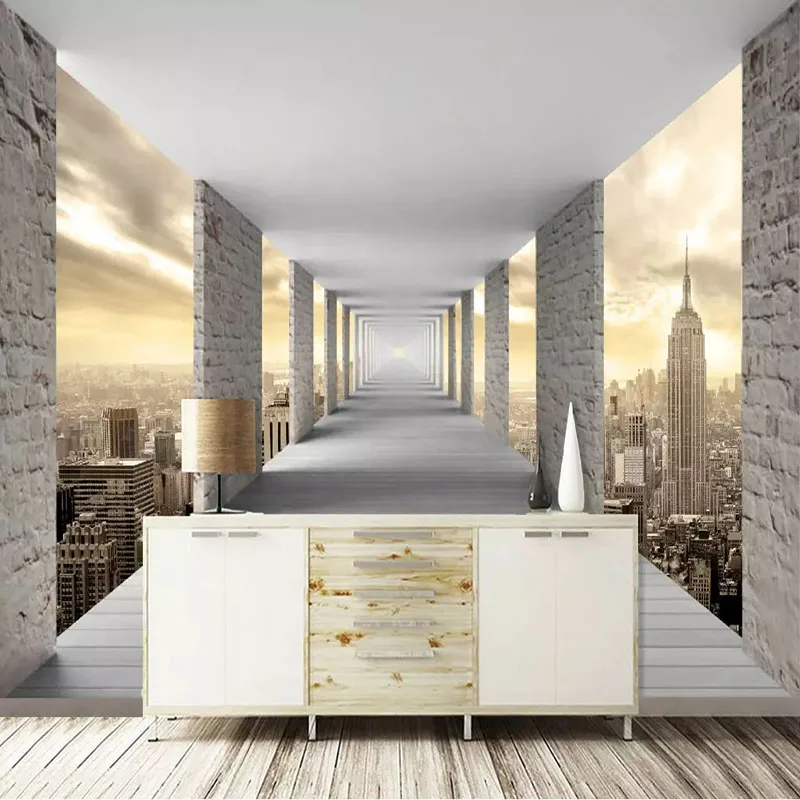 Custom Photo Wall Painting Modern 3D Stereoscopic Space City Building Wall Decorative Mural Wallpaper For Bedroom Living Room
Custom Photo Wall Painting Modern 3D Stereoscopic Space City Building Wall Decorative Mural Wallpaper For Bedroom Living Room