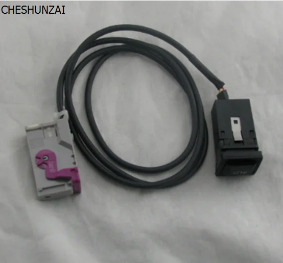 Для audi A3 A4 A6 A8 TT R8 RNS-E hosting 3 5 мм AUXIN 32-pin AUX switch line | Автомобили и мотоциклы