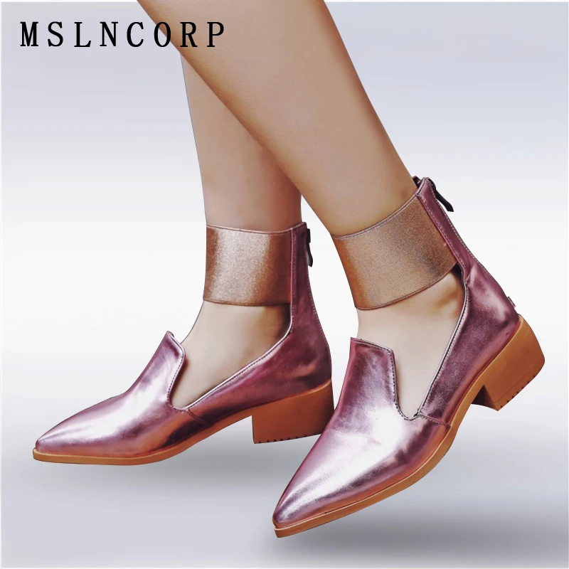 Plus Size 34-43 New Arrival Fashion Sexy Pointed Toe Ankle Elastic band Strap Flats Woman Low Heel Elegant Zip Women Shoes Boots
Plus Size 34-43 New Arrival Fashion Sexy Pointed Toe Ankle Elastic band Strap Flats Woman Low Heel Elegant Zip Women Shoes Boots