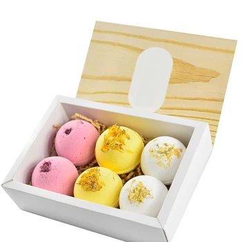 6pcs Bath Salt Ball Essential Oil Multiple Bubble Skin Moisturizing Exfoliating with Dried Flower Color Bath Bomb Gift Set
6pcs Bath Salt Ball Essential Oil Multiple Bubble Skin Moisturizing Exfoliating with Dried Flower Color Bath Bomb Gift Set