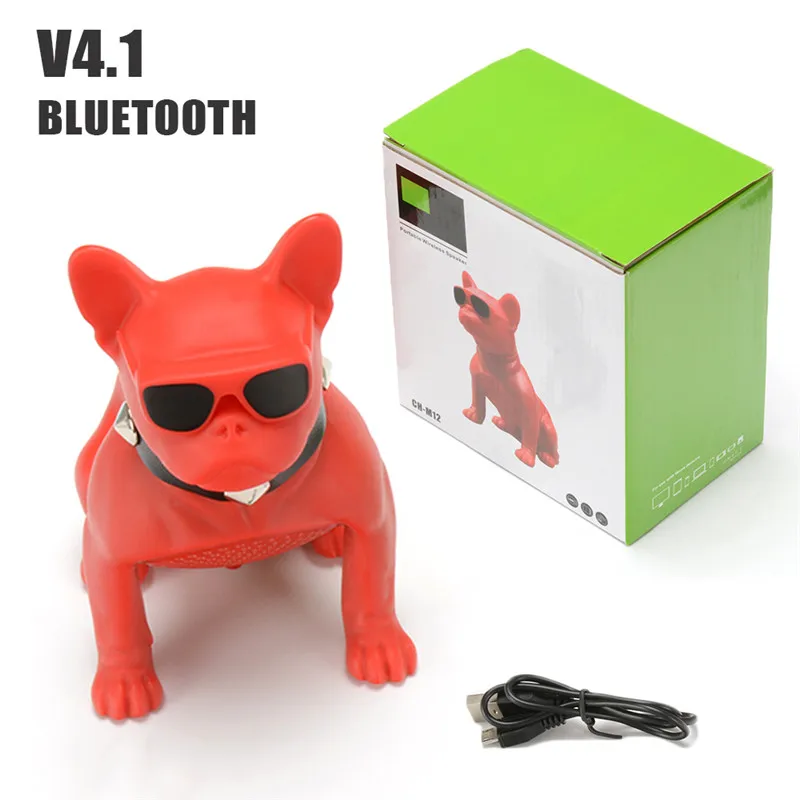 New Cute mini Wireless Speaker Bulldog Bluetooth Speaker Portable HIFI Bass Speaker Multipurpose USB AUX Outdoor Full Dog
New Cute mini Wireless Speaker Bulldog Bluetooth Speaker Portable HIFI Bass Speaker Multipurpose USB AUX Outdoor Full Dog