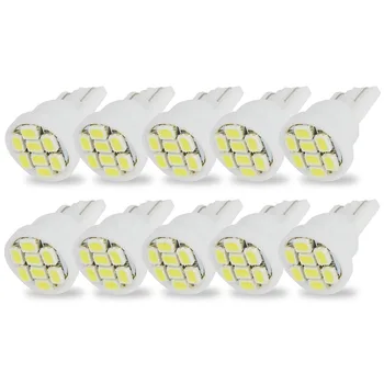10pcs W5W T10 8 SMD LED 3020 Auto Wedge Bulb Car Side Turn Signal Dashboard Light Bulb Lamp White 12V 168 192 LED light Bulbs
10pcs W5W T10 8 SMD LED 3020 Auto Wedge Bulb Car Side Turn Signal Dashboard Light Bulb Lamp White 12V 168 192 LED light Bulbs