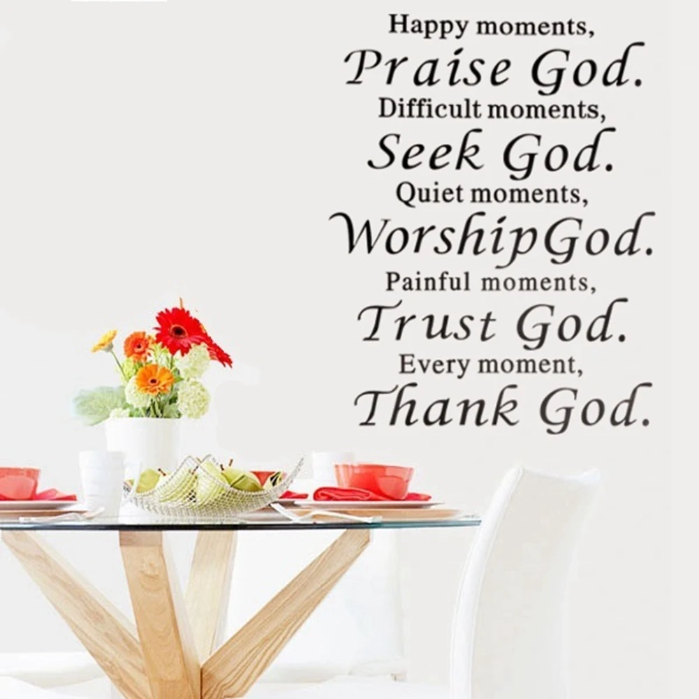Happy Moment Praise Bible God Removable Sticker Phrase Word Wall Decals Removable PVC Wall Sticker For DIY Home Decoration
Happy Moment Praise Bible God Removable Sticker Phrase Word Wall Decals Removable PVC Wall Sticker For DIY Home Decoration