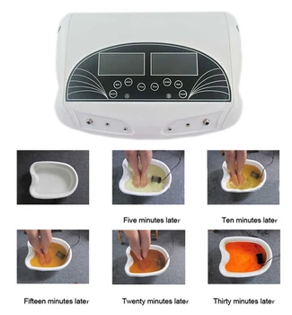 Professional Dual LCD Ion Detox Ionic Foot Bath Spa Cleanse Machine Infrared Belt Large LCD
Professional Dual LCD Ion Detox Ionic Foot Bath Spa Cleanse Machine Infrared Belt Large LCD