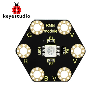 keyestudio 5050 RGB Module For BBC micro:bit
keyestudio 5050 RGB Module For BBC micro:bit