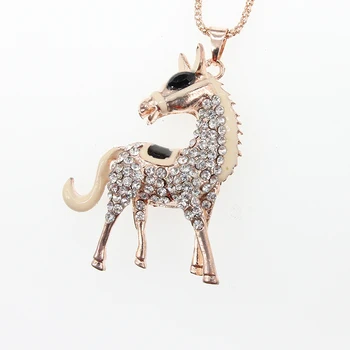 fashion rainbow horse Necklace For Girls Children Kids rhinestone Enamel Cartoon 3D Horse Animal Necklace Pendant for Party
fashion rainbow horse Necklace For Girls Children Kids rhinestone Enamel Cartoon 3D Horse Animal Necklace Pendant for Party
