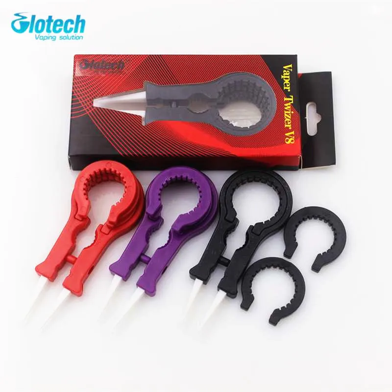 Glotech Vaper Twizer V8 Ceramic Tweezer DIY Tool Kit for electronic cigarettes RDA RBA RTA atomizer accessories Vaporizer DIY
Glotech Vaper Twizer V8 Ceramic Tweezer DIY Tool Kit for electronic cigarettes RDA RBA RTA atomizer accessories Vaporizer DIY