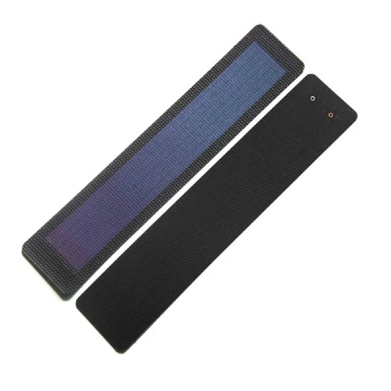 Flexible Solar Panel 0.7W 1.5V Amorphous Solar Cell DIY Solar Panel Charger System For Mobile Phone Foldable black
Flexible Solar Panel 0.7W 1.5V Amorphous Solar Cell DIY Solar Panel Charger System For Mobile Phone Foldable black