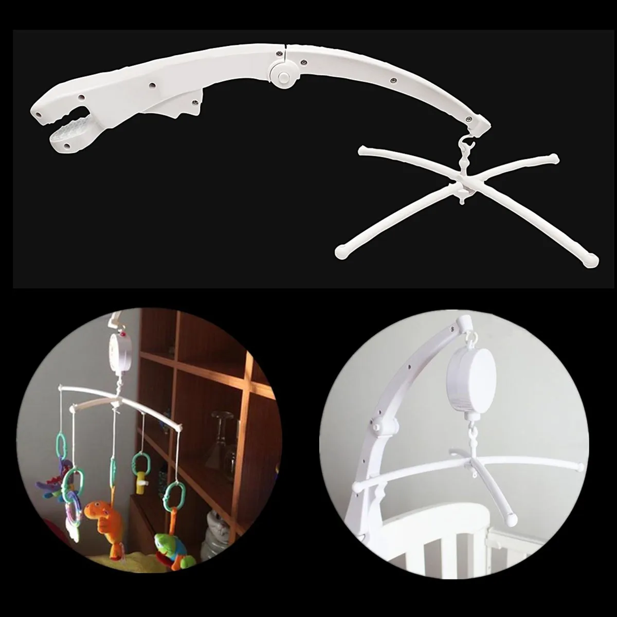 45cm DIY Hanging Baby Toys White Rattles Bracket Set Baby Crib Mobile Bed Toy Arm Holder Arm Bracket Bracket Nursery Accessory
45cm DIY Hanging Baby Toys White Rattles Bracket Set Baby Crib Mobile Bed Toy Arm Holder Arm Bracket Bracket Nursery Accessory