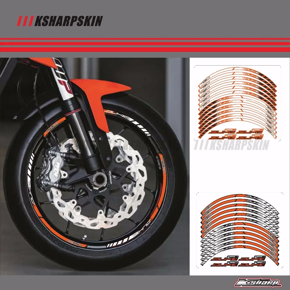 12 X Thick Edge Outer Rim Sticker Stripe Wheel Decals FIT all KTM DUKE790 DUKE 790 2017 2018
12 X Thick Edge Outer Rim Sticker Stripe Wheel Decals FIT all KTM DUKE790 DUKE 790 2017 2018