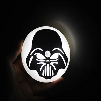 Cartoon Darth Vader Motion Sensor AUTO Control Night Light Infrared Lamp Portable Child Bedroom Bedside Home Decor Luminaria
Cartoon Darth Vader Motion Sensor AUTO Control Night Light Infrared Lamp Portable Child Bedroom Bedside Home Decor Luminaria