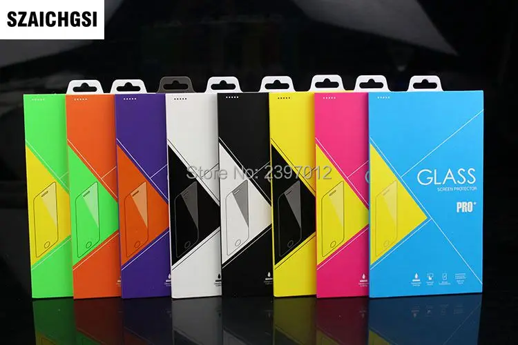 wholesale 200pcs Colorful Tempered Glass Screen protector Retail box Package packaging for iphone 5 6 7 8 plus for samsung note3
wholesale 200pcs Colorful Tempered Glass Screen protector Retail box Package packaging for iphone 5 6 7 8 plus for samsung note3