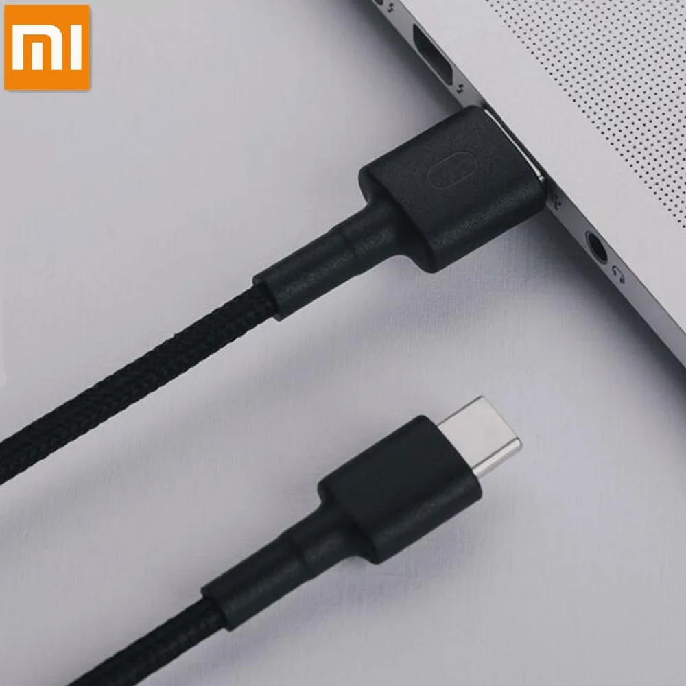 Original Xiaomi USB-C Type C TypeC Charging Data Cable Braided Wire Version 30cm 1m 2m for Smartphone Mi Pad Huawei Samsung LG
Original Xiaomi USB-C Type C TypeC Charging Data Cable Braided Wire Version 30cm 1m 2m for Smartphone Mi Pad Huawei Samsung LG