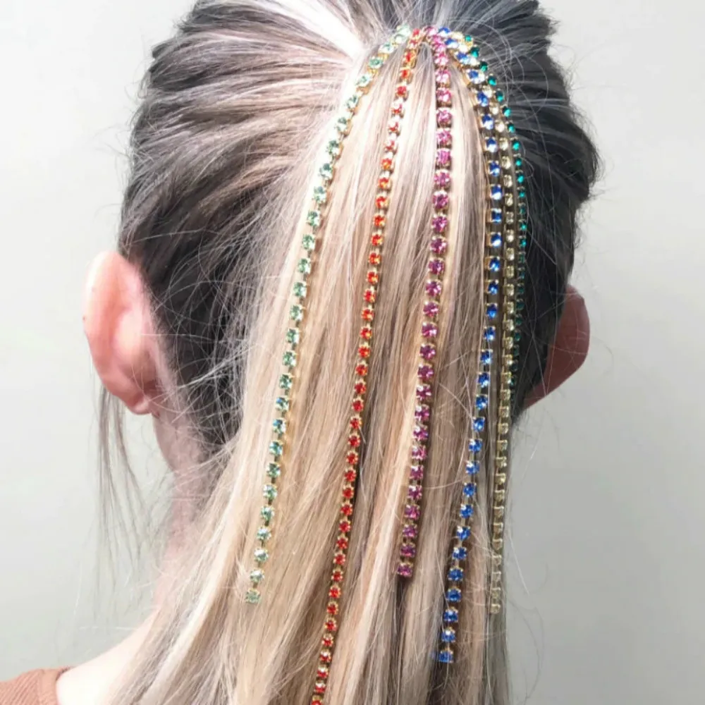 StoneFans Bling Rhinestone Tassel Wedding Hair Chain Bridal Jewelry Crystal Hair Comb Clip Accessories For Women Party Ornament
StoneFans Bling Rhinestone Tassel Wedding Hair Chain Bridal Jewelry Crystal Hair Comb Clip Accessories For Women Party Ornament