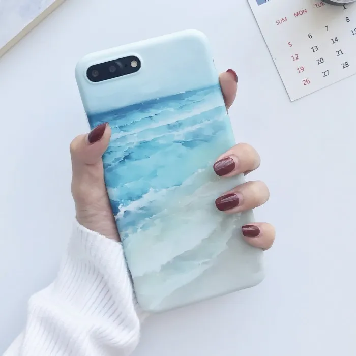 Blue Waves beach painted TPU case for iphone 7 7Plus IMD TPU Case For iphone 6 6s 6plus 6splus phone back cover
Blue Waves beach painted TPU case for iphone 7 7Plus IMD TPU Case For iphone 6 6s 6plus 6splus phone back cover