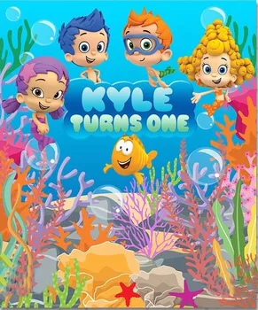 Custom Bubble Fish Guppies Under The Sea photo backdrop High quality Computer print birthday background
Custom Bubble Fish Guppies Under The Sea photo backdrop High quality Computer print birthday background