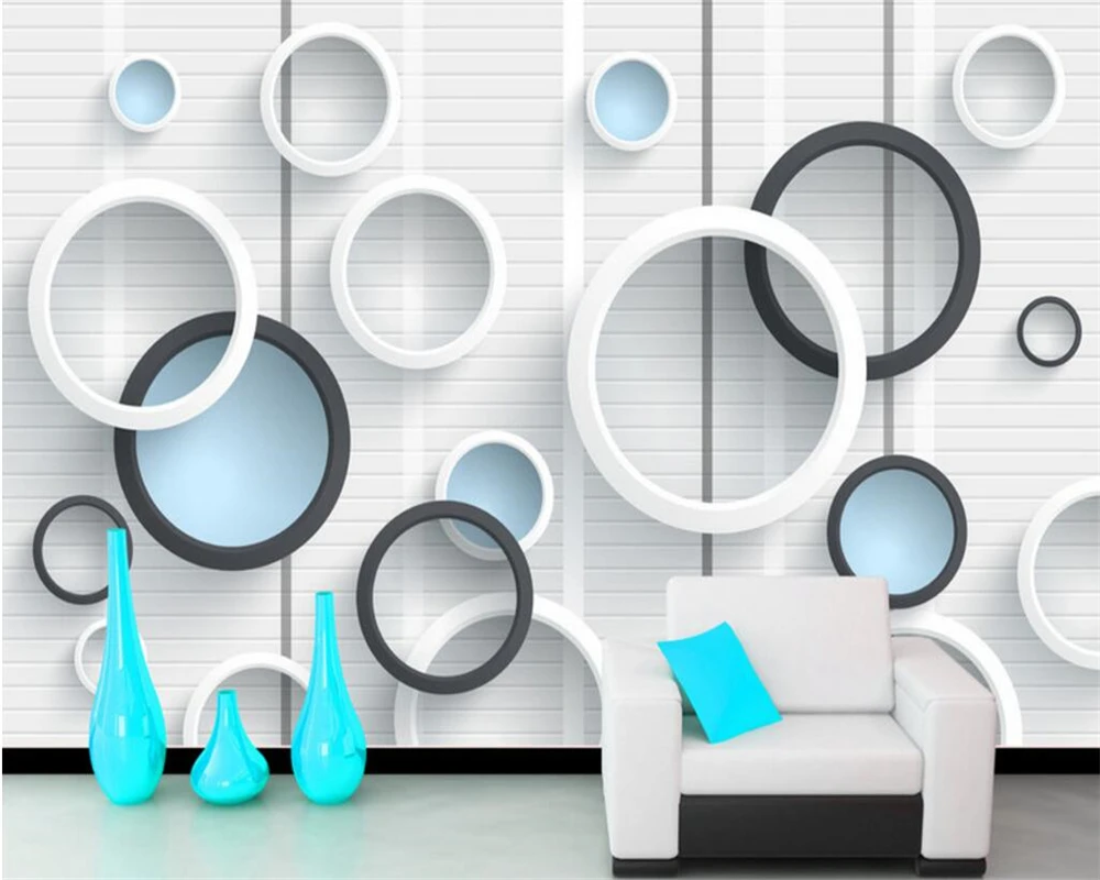Beibehang The mural on the wall wallpaper, phantom circle contemporary sitting room the bedroom TV photo wallpaper for walls 3 d
Beibehang The mural on the wall wallpaper, phantom circle contemporary sitting room the bedroom TV photo wallpaper for walls 3 d