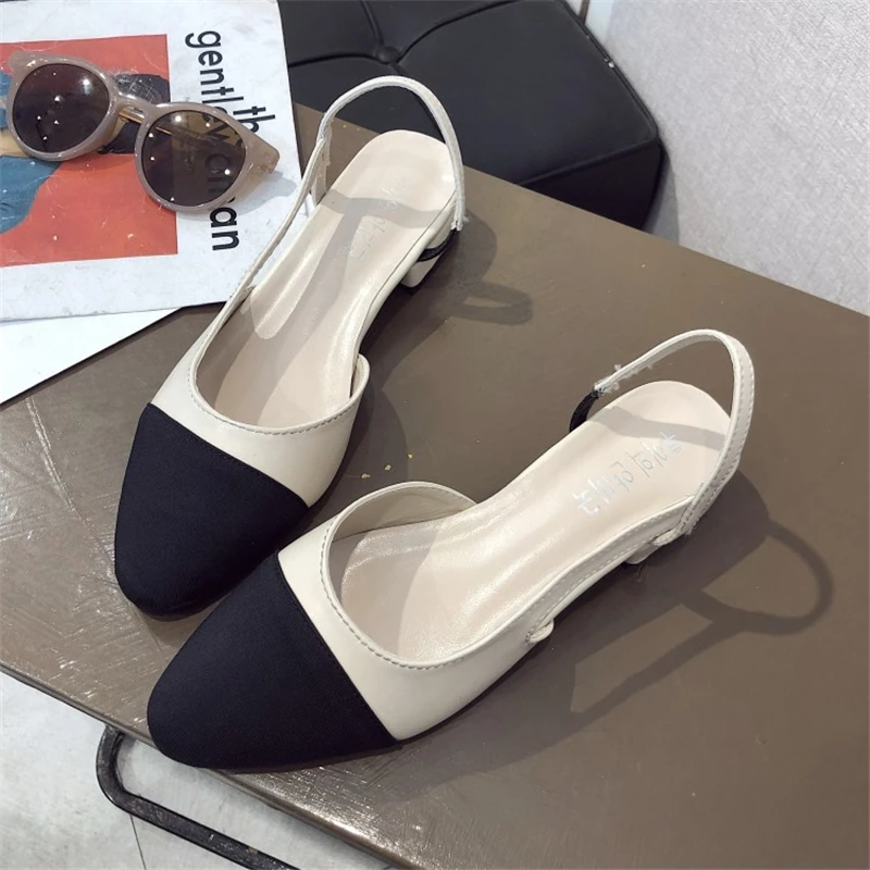 Brand 2019 fashion elegant women pumps high quality pointed toe slingback Back strap dress thick low heels shoes zapatos mujer
Brand 2019 fashion elegant women pumps high quality pointed toe slingback Back strap dress thick low heels shoes zapatos mujer
