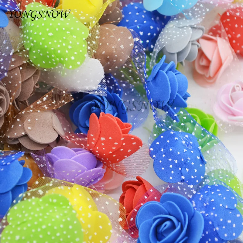 50Pcs/lot 3.5cm Diameter PE Foam Rose Artificial Silk Flower Heads DIY Wreaths Wedding Decoration Home Garden Supplies
50Pcs/lot 3.5cm Diameter PE Foam Rose Artificial Silk Flower Heads DIY Wreaths Wedding Decoration Home Garden Supplies