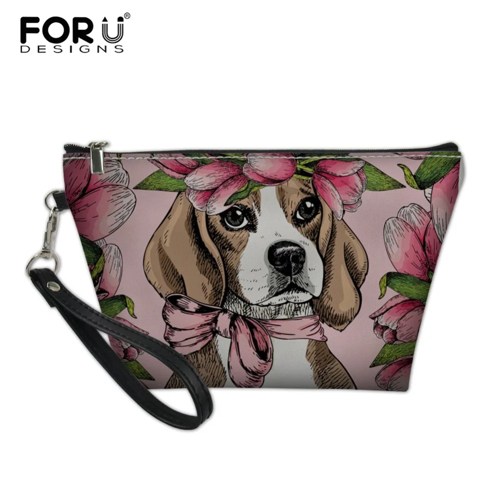 FORUDESIGNS Beagle Dog Printing Make Up Bags Women Travel Organizer Cosmetic Cases Ladies Fashion Toiletry Wash Kit Bags Storage
FORUDESIGNS Beagle Dog Printing Make Up Bags Women Travel Organizer Cosmetic Cases Ladies Fashion Toiletry Wash Kit Bags Storage