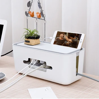1pcs Plastic Wire Storage Box Home Desk Power Line Cable Storage Safety Socket Outlet Board Container Power Strip Storage Boxes
1pcs Plastic Wire Storage Box Home Desk Power Line Cable Storage Safety Socket Outlet Board Container Power Strip Storage Boxes