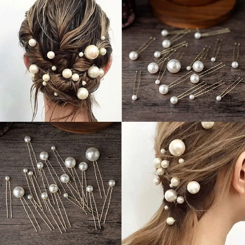 20Pcs/box Pearl U-shaped Pin Hairpin Bridal Tiara Hair Accessories Wedding Hairstyle Design Tools Disk Hair Haippins
20Pcs/box Pearl U-shaped Pin Hairpin Bridal Tiara Hair Accessories Wedding Hairstyle Design Tools Disk Hair Haippins