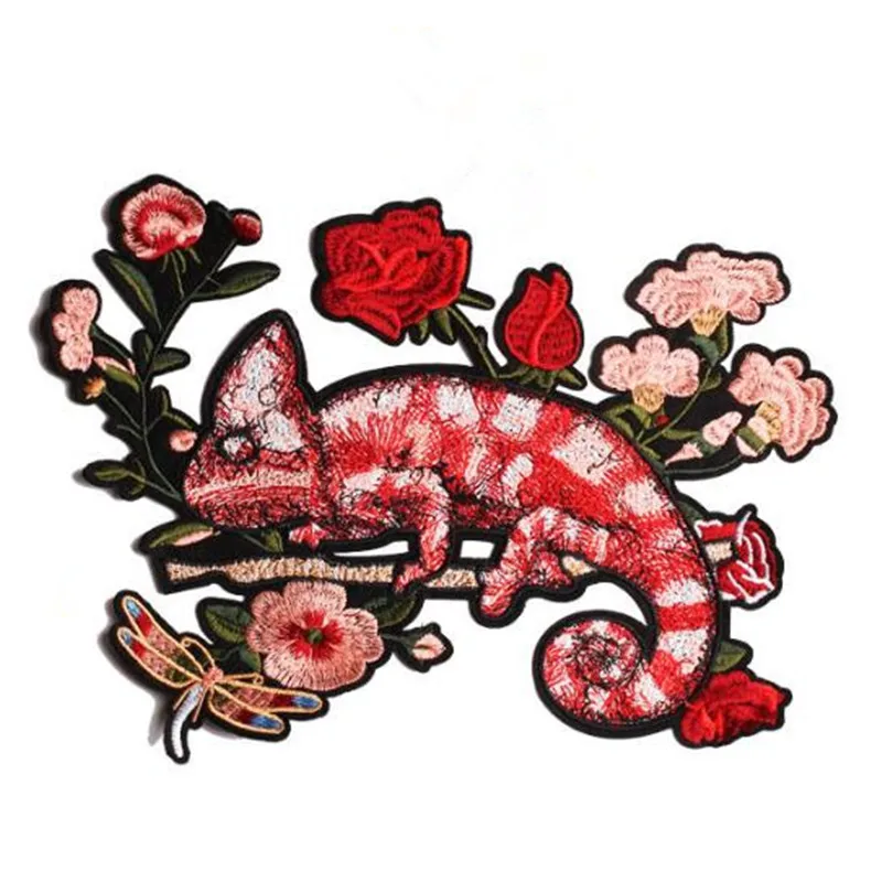 Free shipping clothes punk biker patch Flower lizard Iron on patches for clothing deal with it embroidered badge new year gifts
Free shipping clothes punk biker patch Flower lizard Iron on patches for clothing deal with it embroidered badge new year gifts