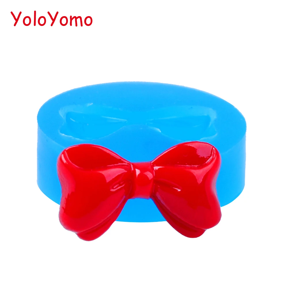 F519YL 23.4mm Bowknot / Bow Silicone Mold - Ribbon Mold Cupcake Topper, Fondant Craft, Cookie Biscuit, Resin Jewelry, Food Safe
F519YL 23.4mm Bowknot / Bow Silicone Mold - Ribbon Mold Cupcake Topper, Fondant Craft, Cookie Biscuit, Resin Jewelry, Food Safe