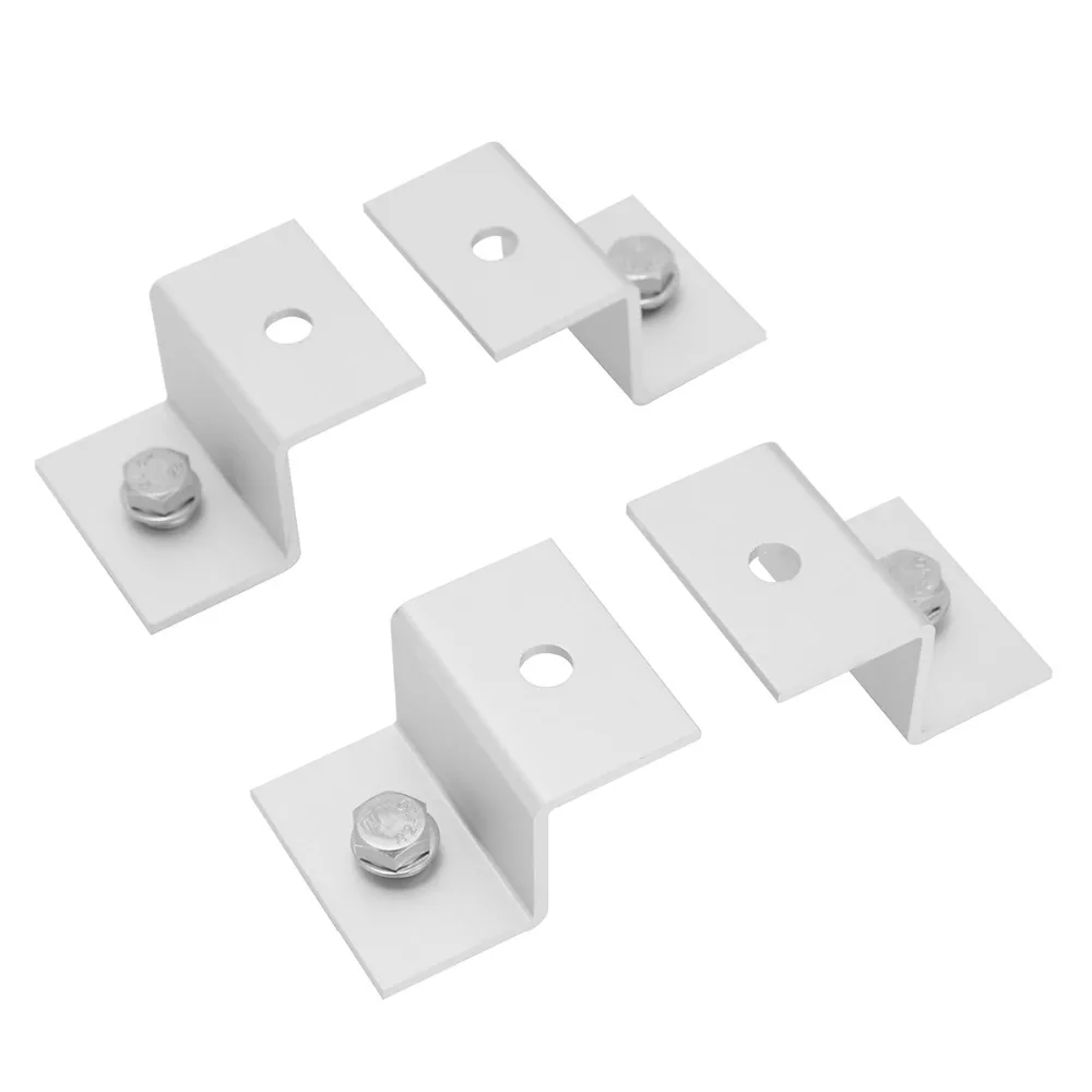 4pcs Z Style Solar Panel Brackets Stainless Steel Solar Panel Mounting Brackets Sets For RV Boat Off Grid Aluminum
4pcs Z Style Solar Panel Brackets Stainless Steel Solar Panel Mounting Brackets Sets For RV Boat Off Grid Aluminum