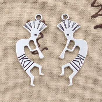 6pcs Charms Native Kokopelli 38x14mm Antique Making Pendant fit,Vintage Tibetan Silver color,DIY Handmade Jewelry
6pcs Charms Native Kokopelli 38x14mm Antique Making Pendant fit,Vintage Tibetan Silver color,DIY Handmade Jewelry