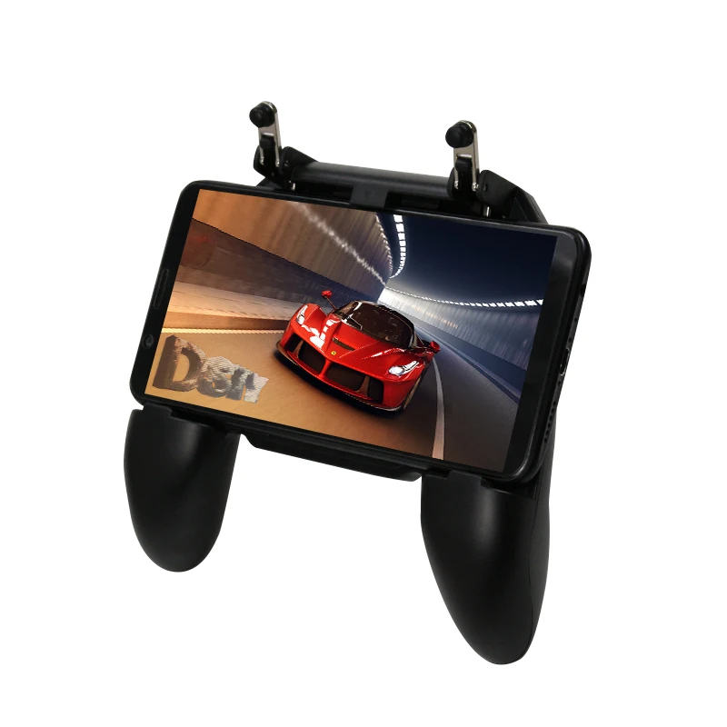 Wireless PUBG Gaming Controller For Android/ IOS Smart Phone Trigger Aim Button L1R1 Shooter Gamepad Joypad
Wireless PUBG Gaming Controller For Android/ IOS Smart Phone Trigger Aim Button L1R1 Shooter Gamepad Joypad