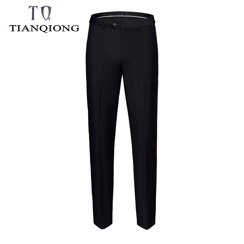 Suit Pants 2019 Fashion Elegant Mens Dress Pants Solid Color Straight Long Trousers Men's Slim Fit Formal Trousers Black
Suit Pants 2019 Fashion Elegant Mens Dress Pants Solid Color Straight Long Trousers Men's Slim Fit Formal Trousers Black