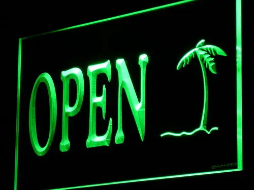 i869 Palm Tree Open Shop Bar Pub Beer Light Sign On/Off Switch 20+ Colors 5 Sizes
i869 Palm Tree Open Shop Bar Pub Beer Light Sign On/Off Switch 20+ Colors 5 Sizes