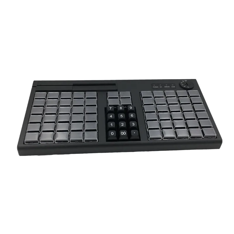 KB76 76 Keys POS Programmable Keyboard With MSR Optional USB/PS2 Rich Interfaces For Choice
KB76 76 Keys POS Programmable Keyboard With MSR Optional USB/PS2 Rich Interfaces For Choice
