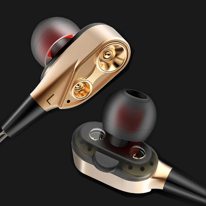 Hot Sell Sport Dual Driver Earphone Heavy Bass for Running Headset HD Hifi Earbuds With Mic Earphone for Phones fone de ouvido
Hot Sell Sport Dual Driver Earphone Heavy Bass for Running Headset HD Hifi Earbuds With Mic Earphone for Phones fone de ouvido