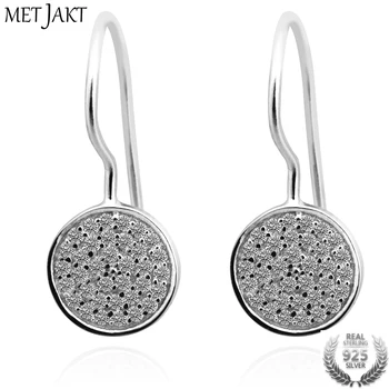 MetJakt Classic Claw Set Zircon Drop Earrings &925 Sterling Silver Hook Earring for Women's Party Wedding Jewelry (Three Color)
MetJakt Classic Claw Set Zircon Drop Earrings &925 Sterling Silver Hook Earring for Women's Party Wedding Jewelry (Three Color)
