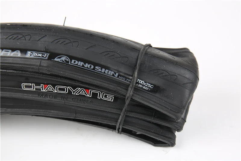 Chaoyang Cycling Road Bike Tire 700 x 23c Super Light Folding Tire 120TPI 210g
