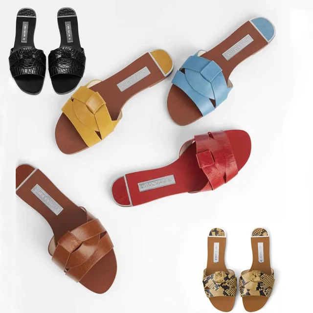 Women Slippers Slides Outdoor Ladies Flats Pu Leather Comfy Chic Soft Casual Elegant Summer Woman Fashion Shoes 2020
Women Slippers Slides Outdoor Ladies Flats Pu Leather Comfy Chic Soft Casual Elegant Summer Woman Fashion Shoes 2020