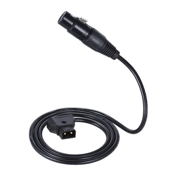 Andoer 100cm / 3.3ft D-Tap Male to XLR 4-Pin Female Adapter Power Supply Cable Cord for V-mount Battery Plate Camcorder Monitor
Andoer 100cm / 3.3ft D-Tap Male to XLR 4-Pin Female Adapter Power Supply Cable Cord for V-mount Battery Plate Camcorder Monitor