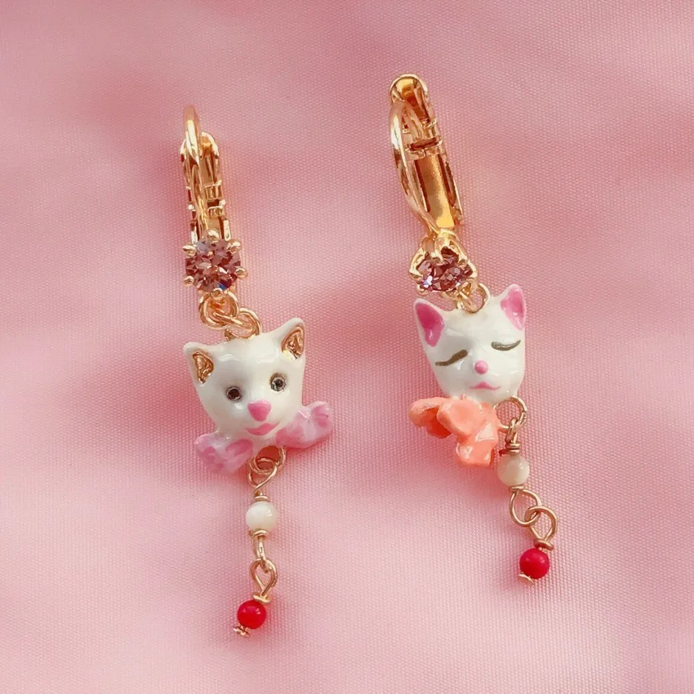 Amybaby Cats Spring Garden Collection Womens Tassels Clip Stud Earrings Enamel Glaze jewelry
Amybaby Cats Spring Garden Collection Womens Tassels Clip Stud Earrings Enamel Glaze jewelry