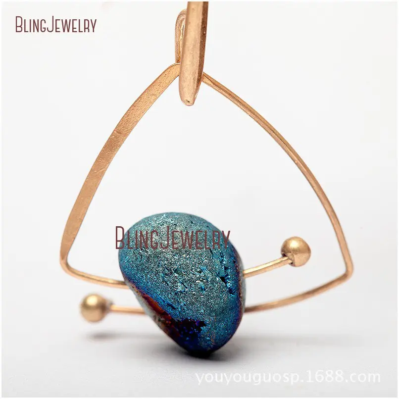 20190316-ER23616-Wholesale Geometric Peculiar Shape Earrings For Less