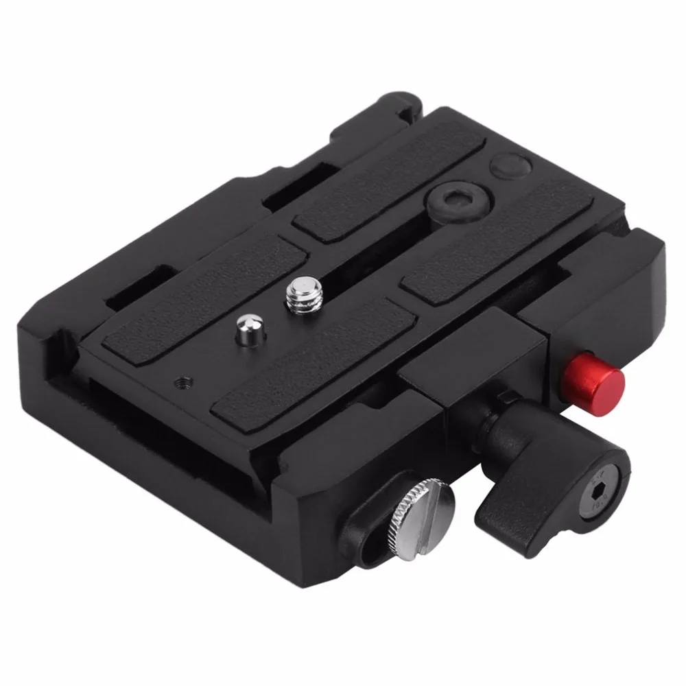 

577 Rapid Connect Adapter + 501PL Sliding QR Plate Set Camera Quick Release Sliding Plate For Manfrotto HEAD 501HDV