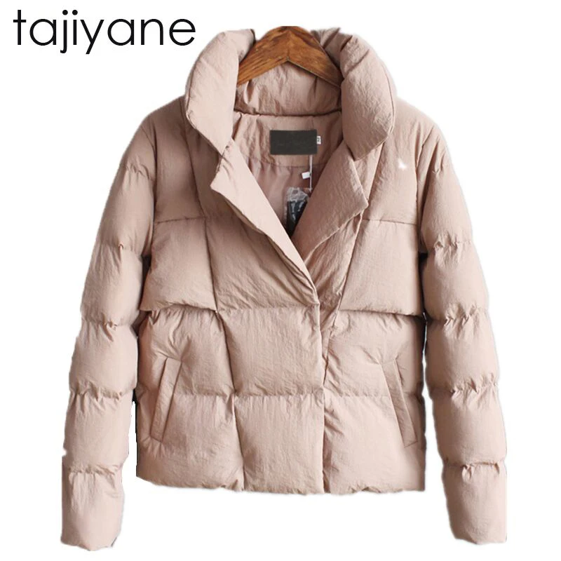 TAJIYANE 2018 New Fashion Spring And Winter Solid Color Female Jacket Collar Down Cotton Long-Sleeved Short Woman Jacket LD035
TAJIYANE 2018 New Fashion Spring And Winter Solid Color Female Jacket Collar Down Cotton Long-Sleeved Short Woman Jacket LD035