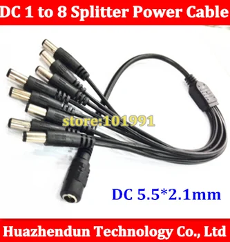 10pcs 8 Ways Splitter DC Power Cable Extension Cord For Secuirty System Camera CCTV Power Cord
10pcs 8 Ways Splitter DC Power Cable Extension Cord For Secuirty System Camera CCTV Power Cord