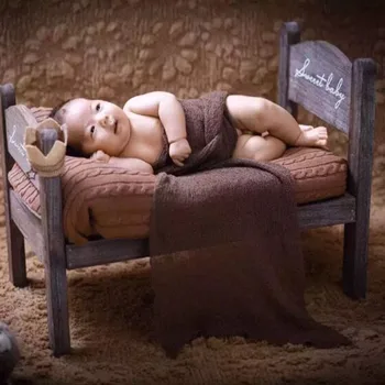 Solid Wood Bed Newborn Infant Photography Studio Props Tiny Baby Birthday Picture Photo Shoot Accessories Fotografia Props
Solid Wood Bed Newborn Infant Photography Studio Props Tiny Baby Birthday Picture Photo Shoot Accessories Fotografia Props
