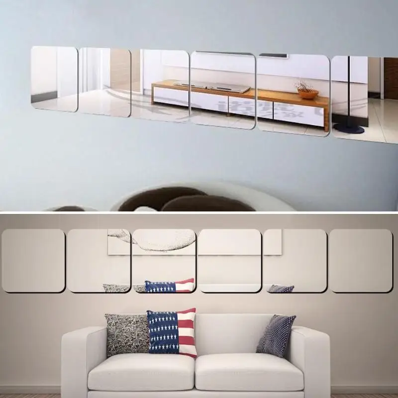Furniture 15x15cm 6pcs Square DIY Mirror Wall Sticker,Removable Home Decor,Roof Ceiling Mirror Crystal Wall Sticker DIY Acrylic
Furniture 15x15cm 6pcs Square DIY Mirror Wall Sticker,Removable Home Decor,Roof Ceiling Mirror Crystal Wall Sticker DIY Acrylic