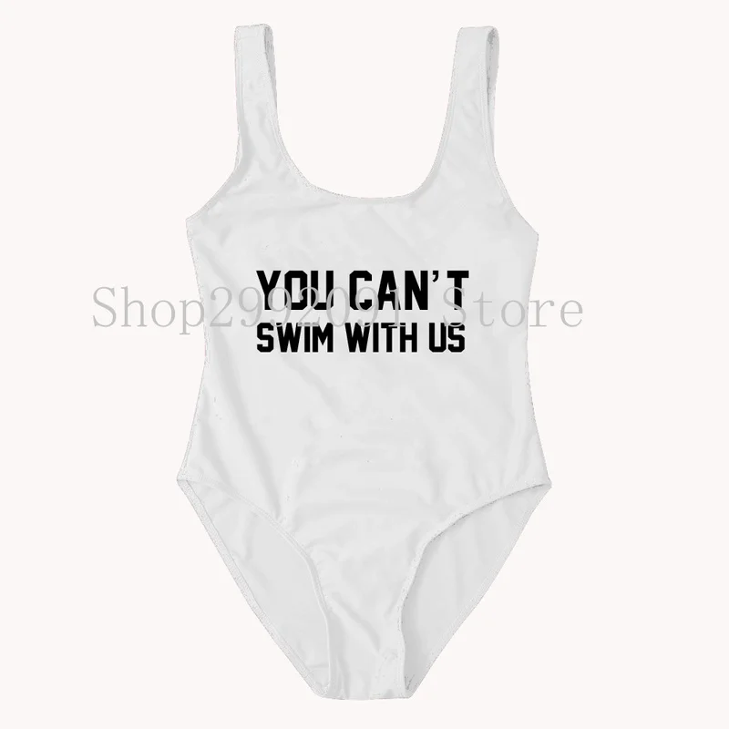 You Cant Swim with US Swimsuit Bachelorette Bathing Suit One Piece Swimwear Beach Wear Fun Swim Suit
You Cant Swim with US Swimsuit Bachelorette Bathing Suit One Piece Swimwear Beach Wear Fun Swim Suit
