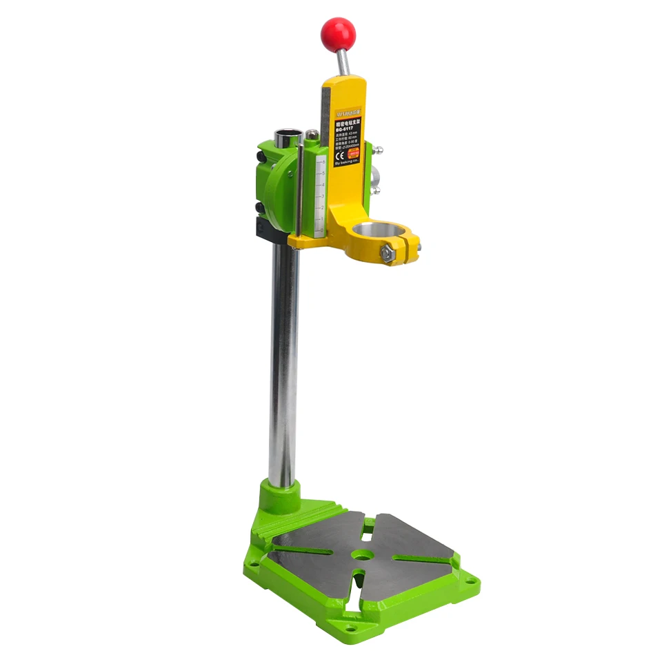 6117 Drill Stand Press Table 0-90 Degrees Electric Drill Chuck 38-43mm Drill Holder For Milling Vise Woodworking Power Tools
6117 Drill Stand Press Table 0-90 Degrees Electric Drill Chuck 38-43mm Drill Holder For Milling Vise Woodworking Power Tools