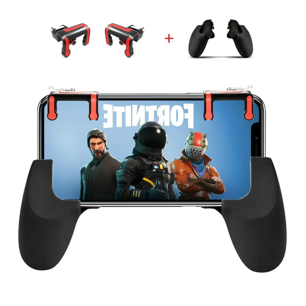 Phone Game Trigger Mobile Game Fire Button Aim Key L1R1 Shooter Controller PUBG FUT1 Knives out Rules of Survivle PUBG
Phone Game Trigger Mobile Game Fire Button Aim Key L1R1 Shooter Controller PUBG FUT1 Knives out Rules of Survivle PUBG