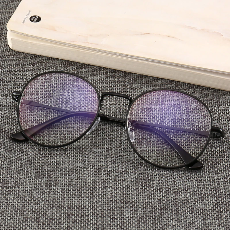 Blue Light Computer Glasses Frame Gaming Glasses Spectacle Women Men Metal Vintage Eyeglasses Round Full-Rim eyewear Clear lens
Blue Light Computer Glasses Frame Gaming Glasses Spectacle Women Men Metal Vintage Eyeglasses Round Full-Rim eyewear Clear lens